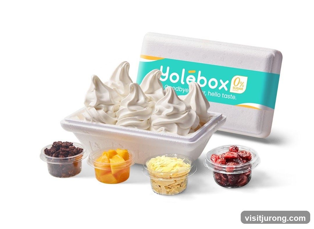 Yolebox Dessert with Toppings