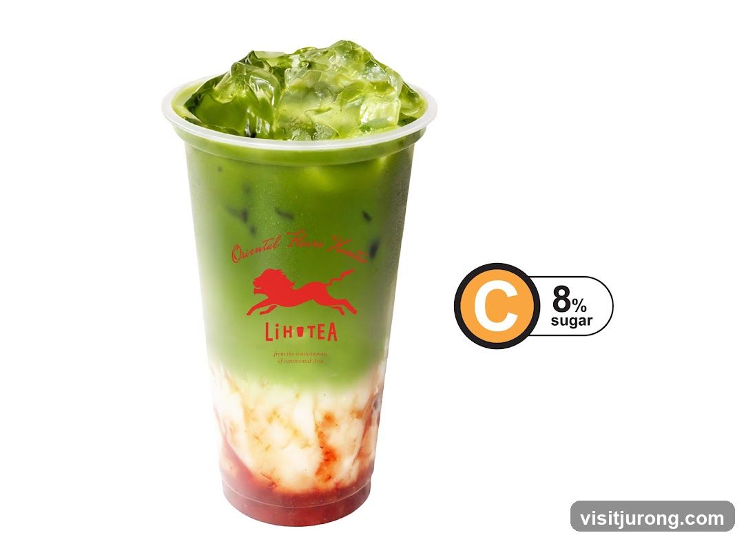 Matcha Strawberry Drink