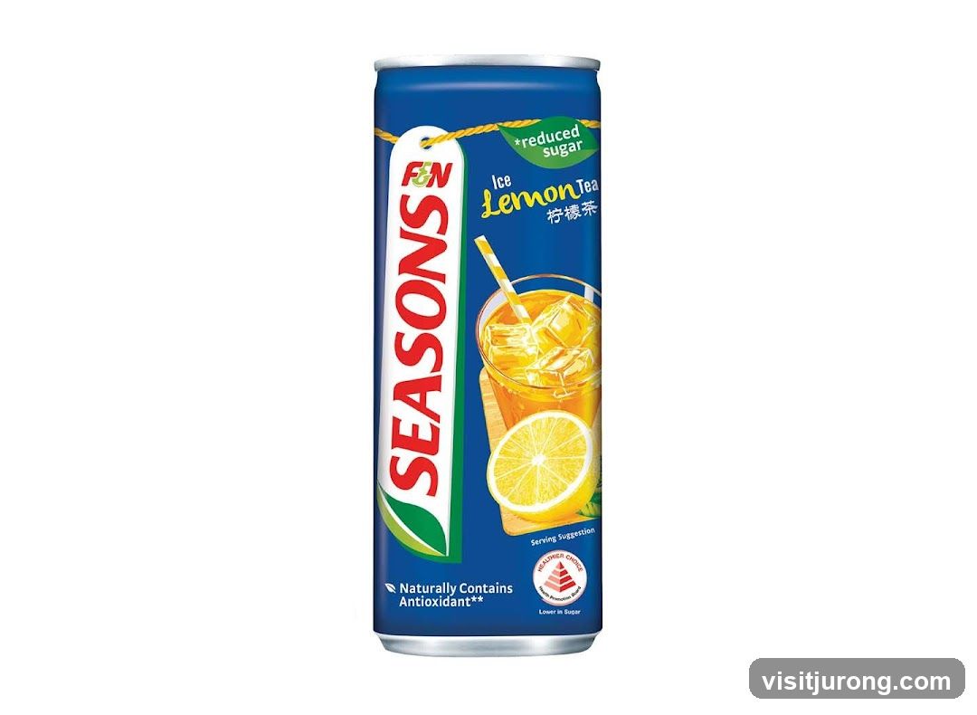 Seasons Ice Lemon Tea Can