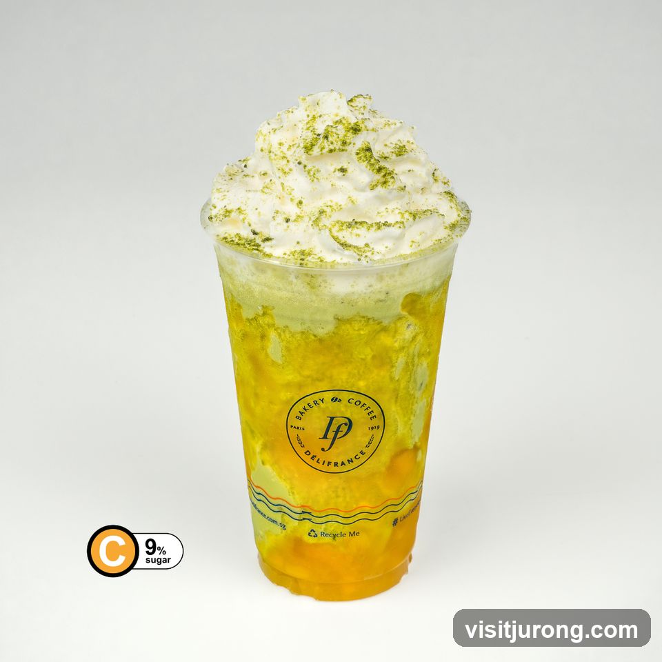 Mango Matcha Frappe