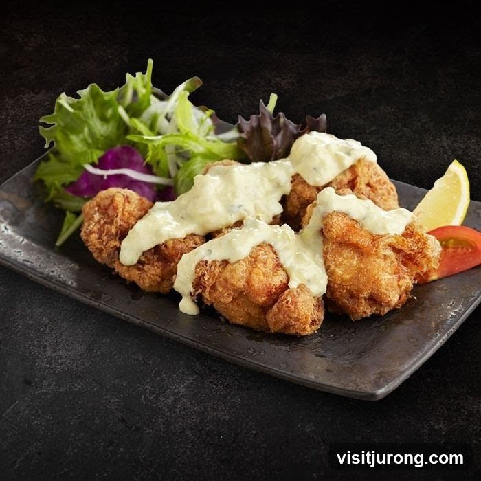 Fried Chicken with Sauce