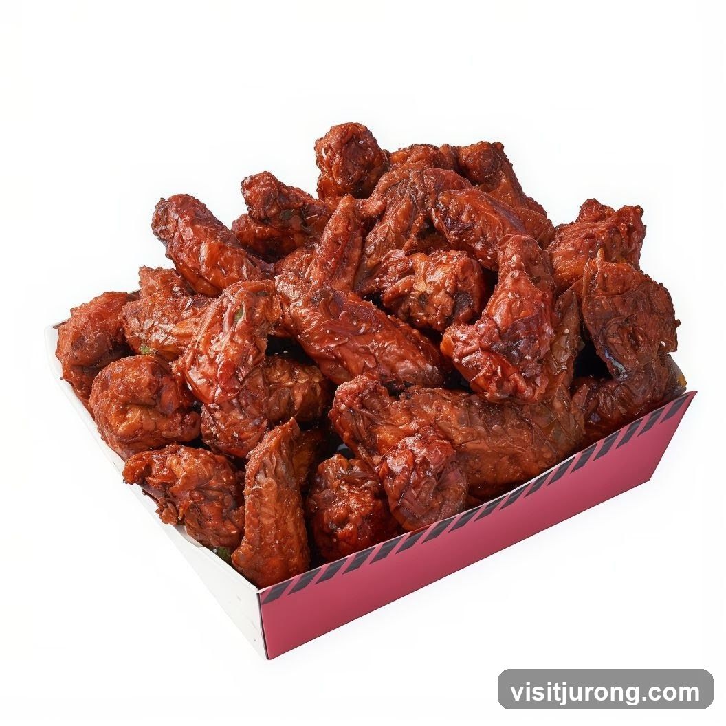 Tray of Chicken Wings