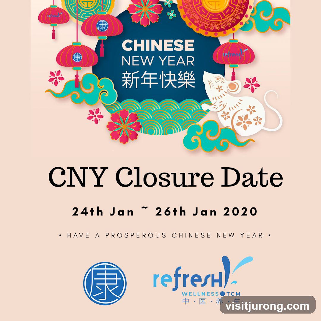 Chinese New Year Closure Date Announcement