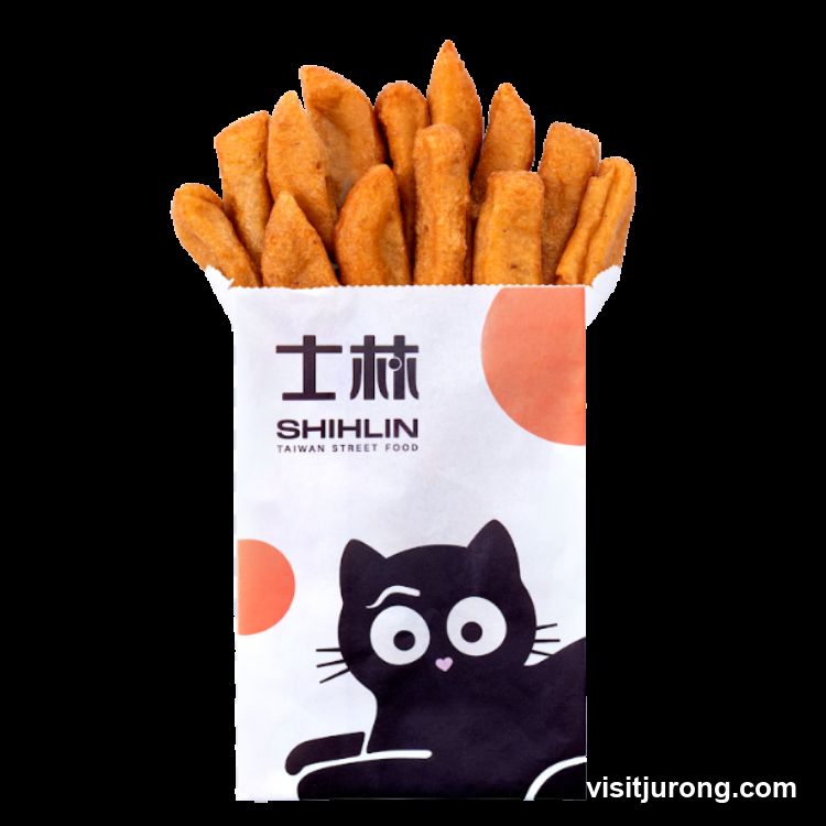 Fried Food in Paper Container