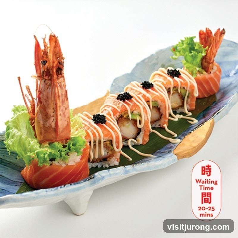 Sushi Platter with Shrimp