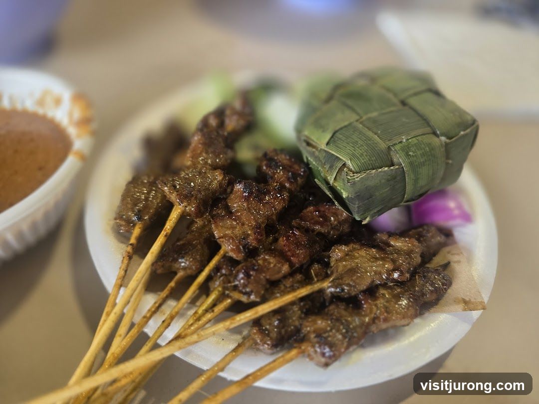 Satay Skewers with Peanut Sauce