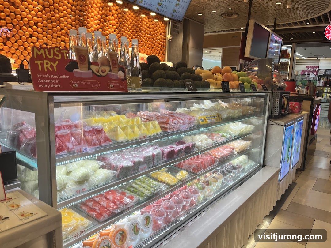 Fruit and Drink Display