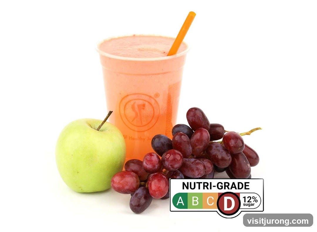 Tomato Juice with Nutri-Grade Label