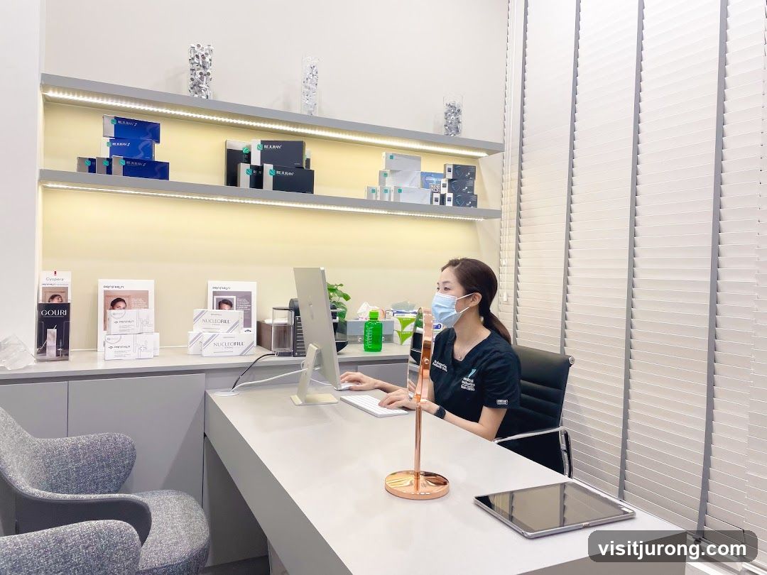 Medical Spa Reception Area