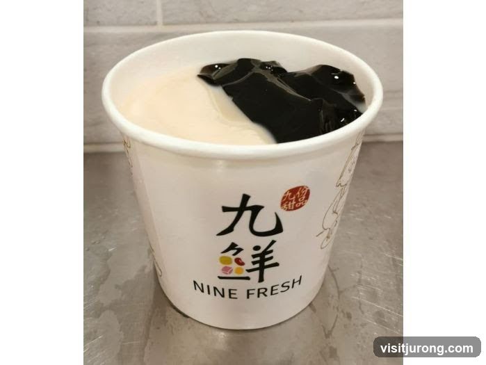 Dessert Cup with Grass Jelly
