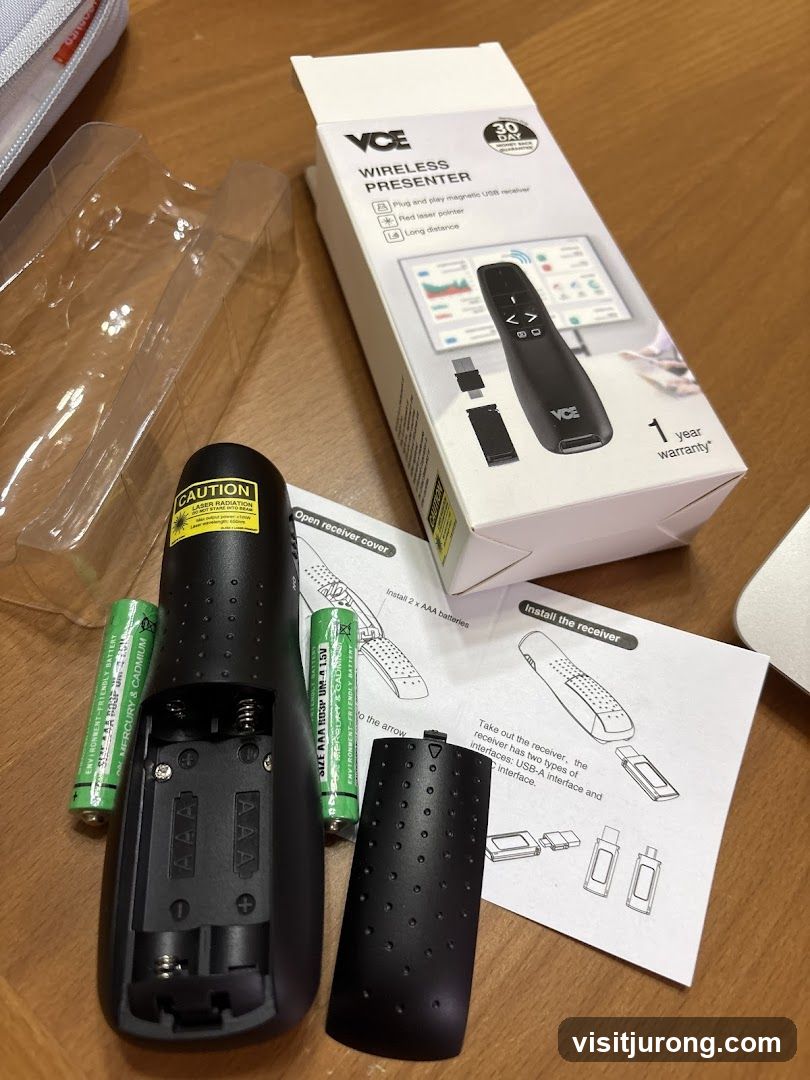 VCE Wireless Presenter with Laser Pointer