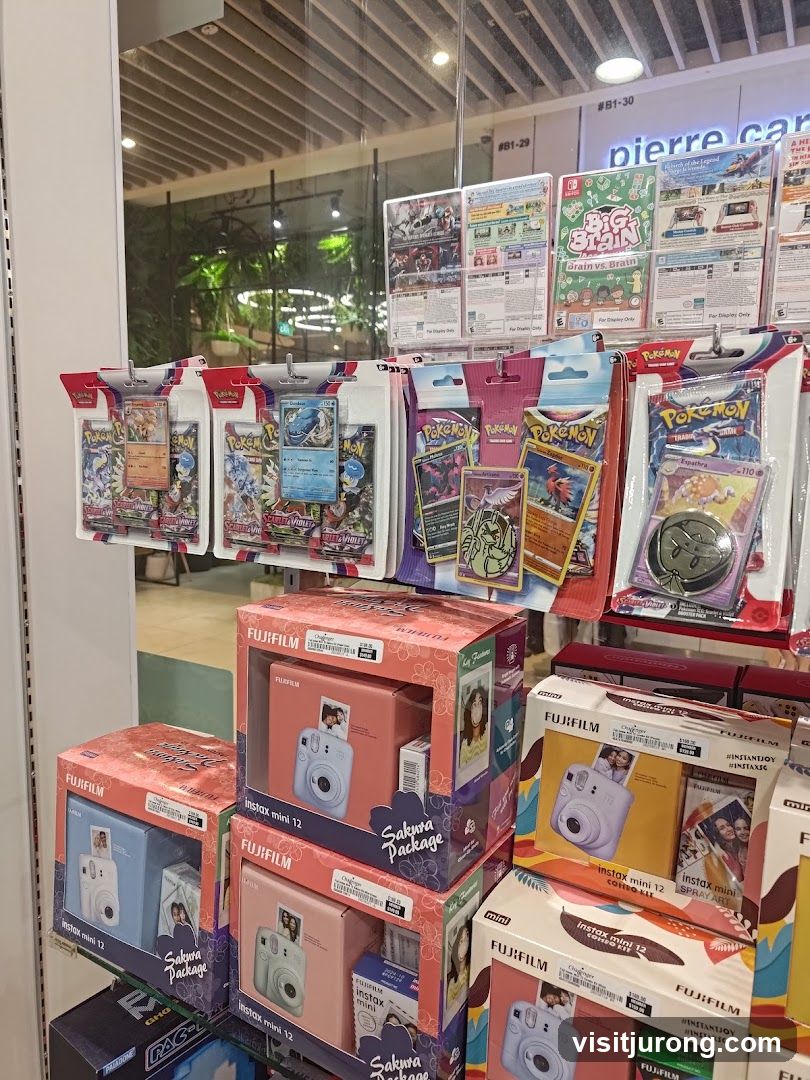Pokemon Cards and Fujifilm Instax Cameras