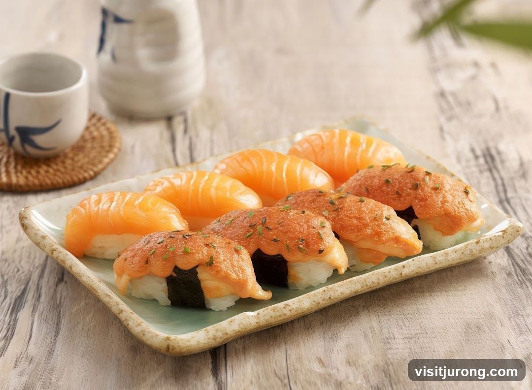 Salmon Nigiri Sushi