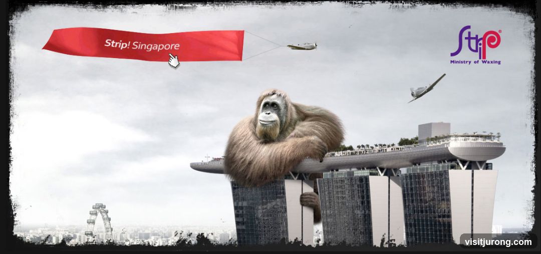 Strip! Singapore advertisement