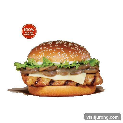 Mushroom Swiss Burger