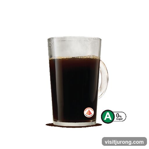 Hot Coffee in a Glass Mug