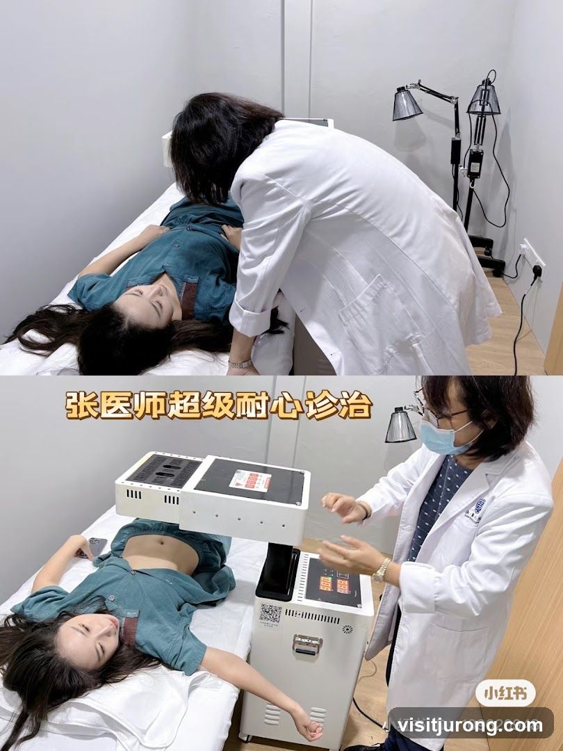 Medical consultation scene