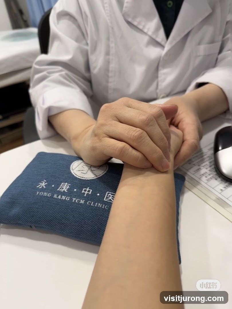 Medical consultation at Yong Kang TCM Clinic