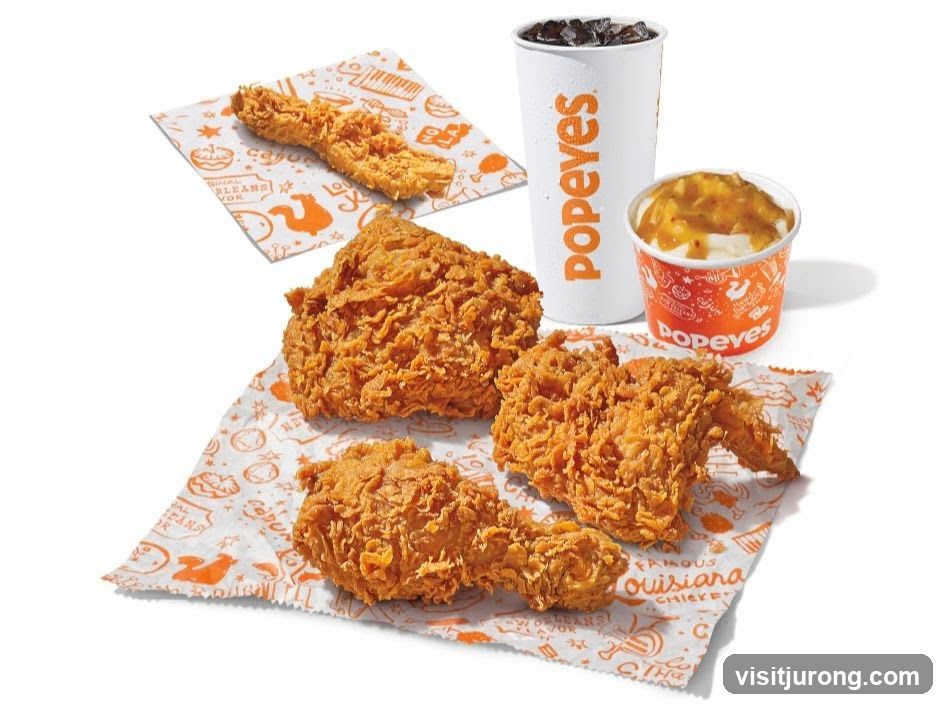 Popeyes Chicken Meal