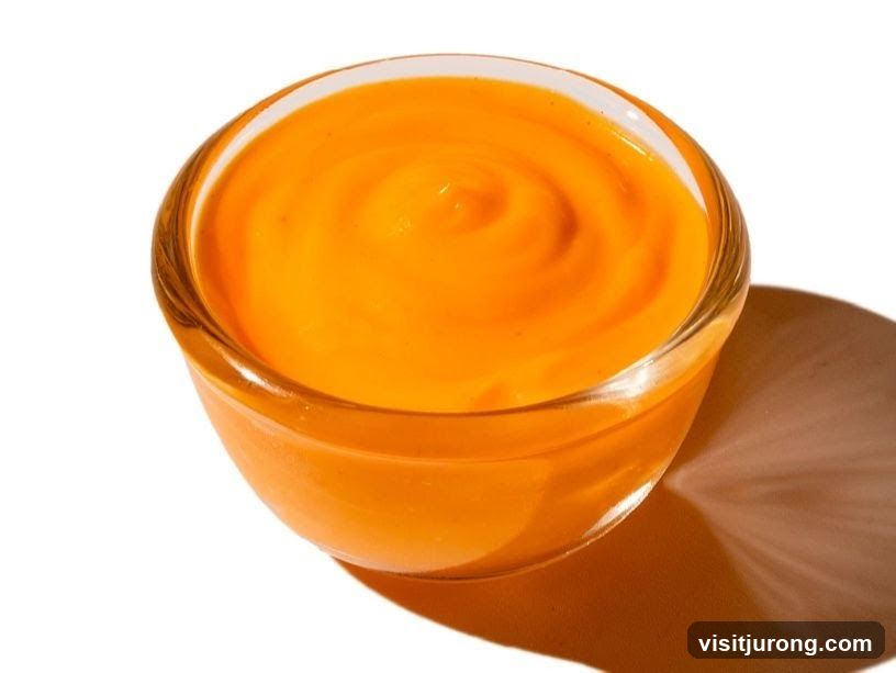 Orange Sauce in a Bowl