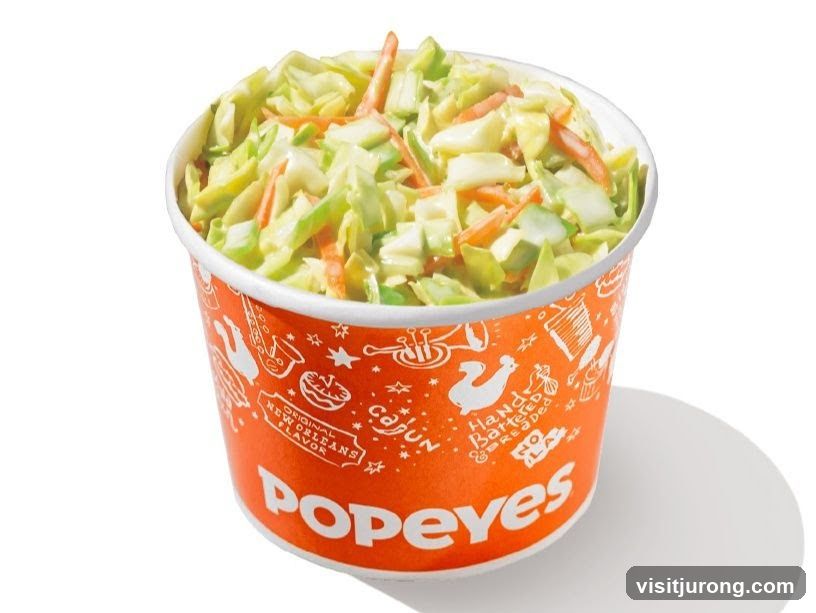 Popeyes Coleslaw