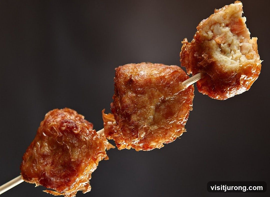 Fried Bites on a Skewer