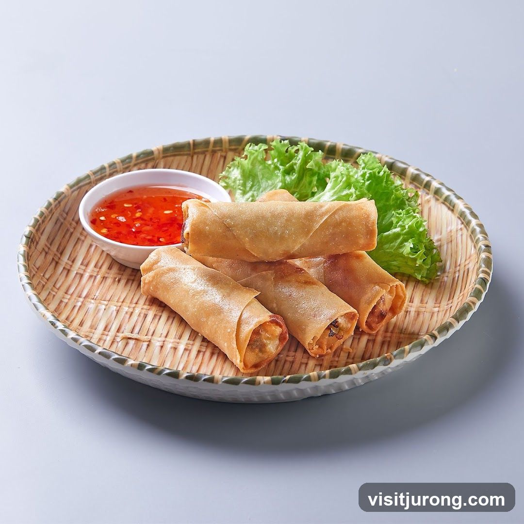 Spring Rolls with Dipping Sauce