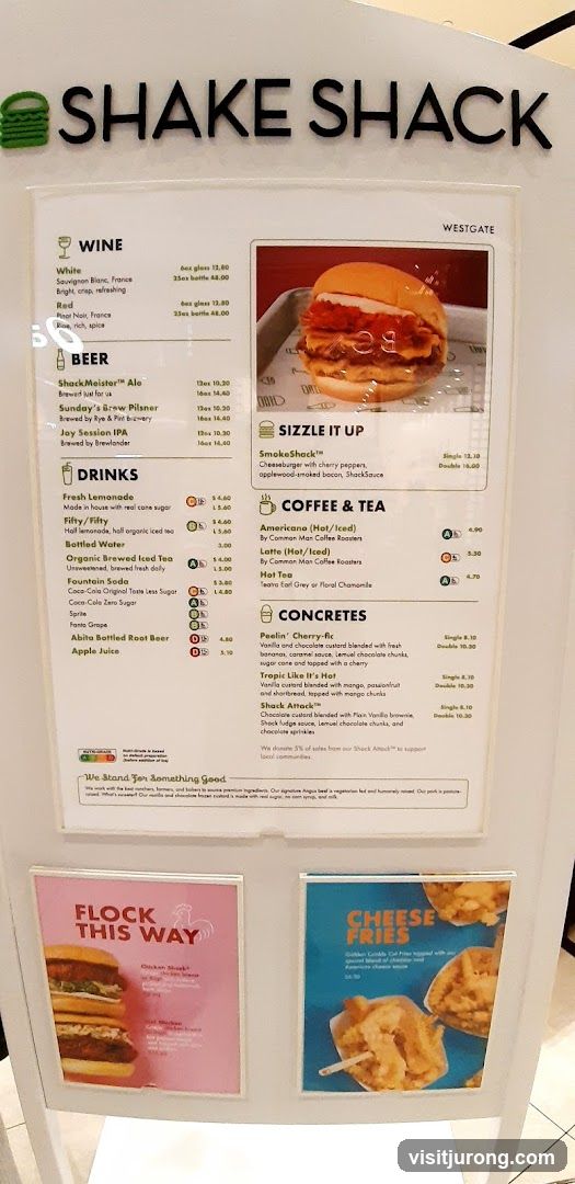 Shake Shack Menu