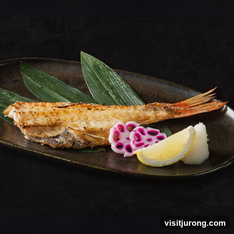 Grilled Fish with Garnish