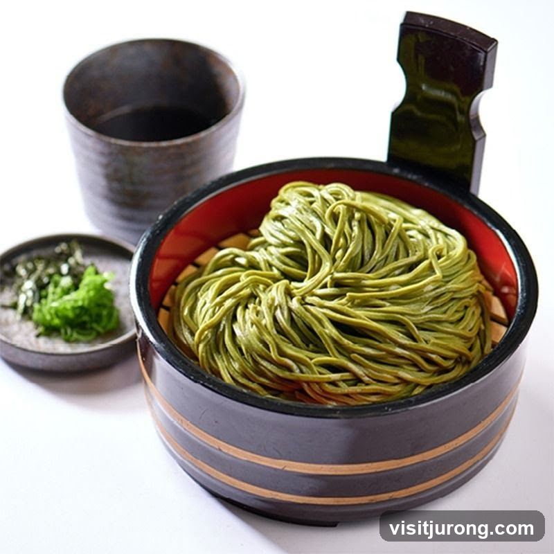 Green Soba Noodles