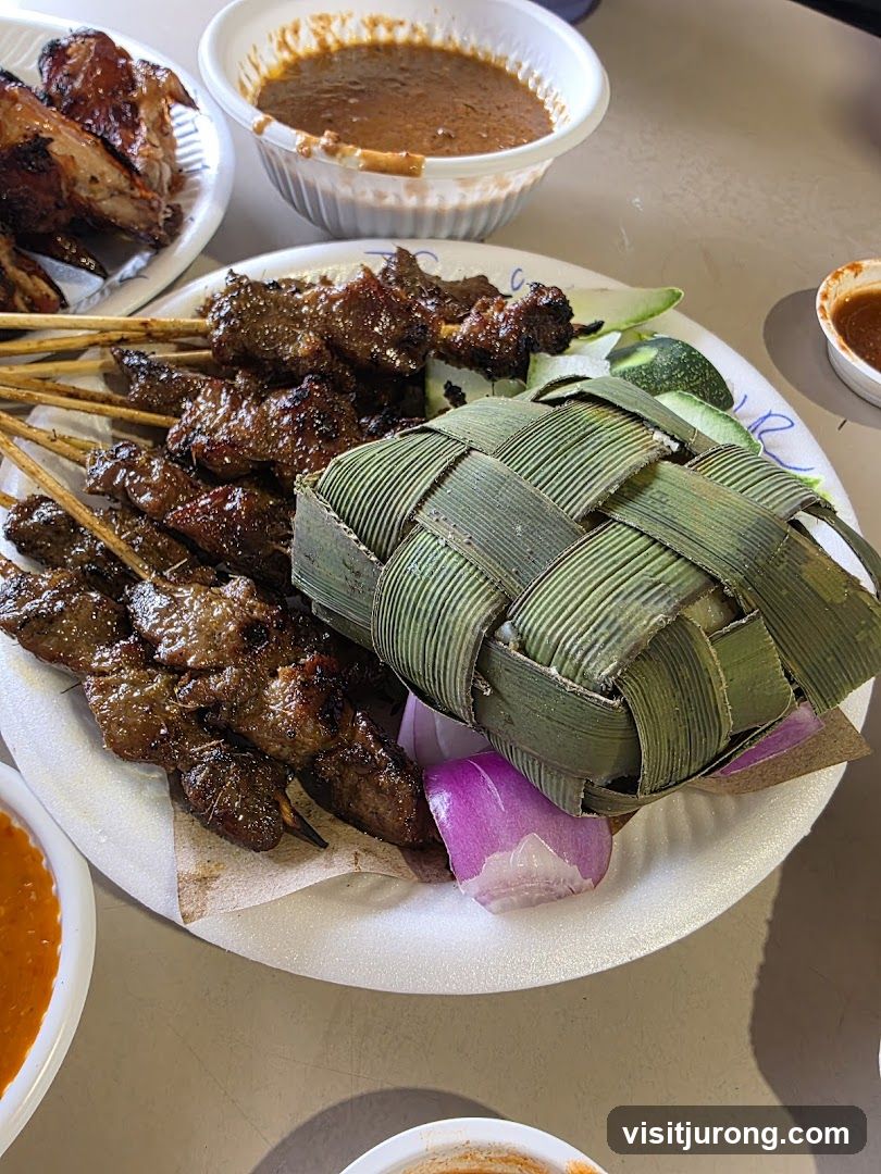 Satay and Chicken Wings