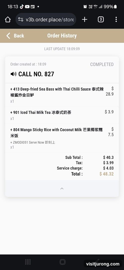 Order History