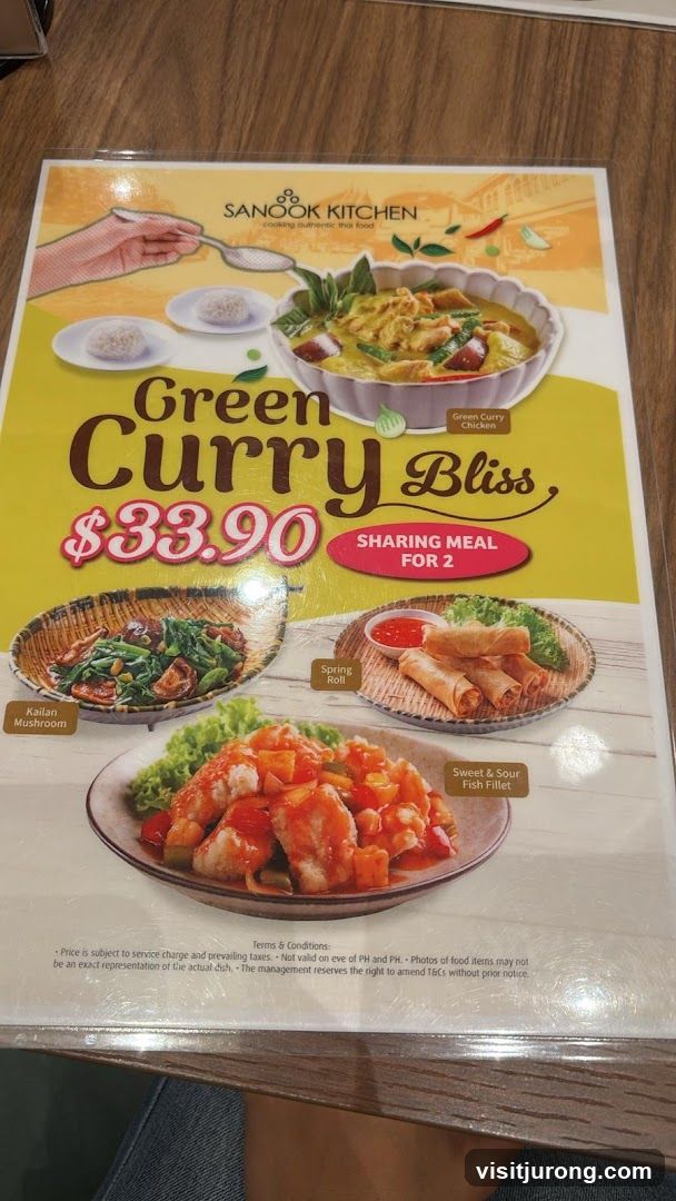 Green Curry Bliss Sharing Meal
