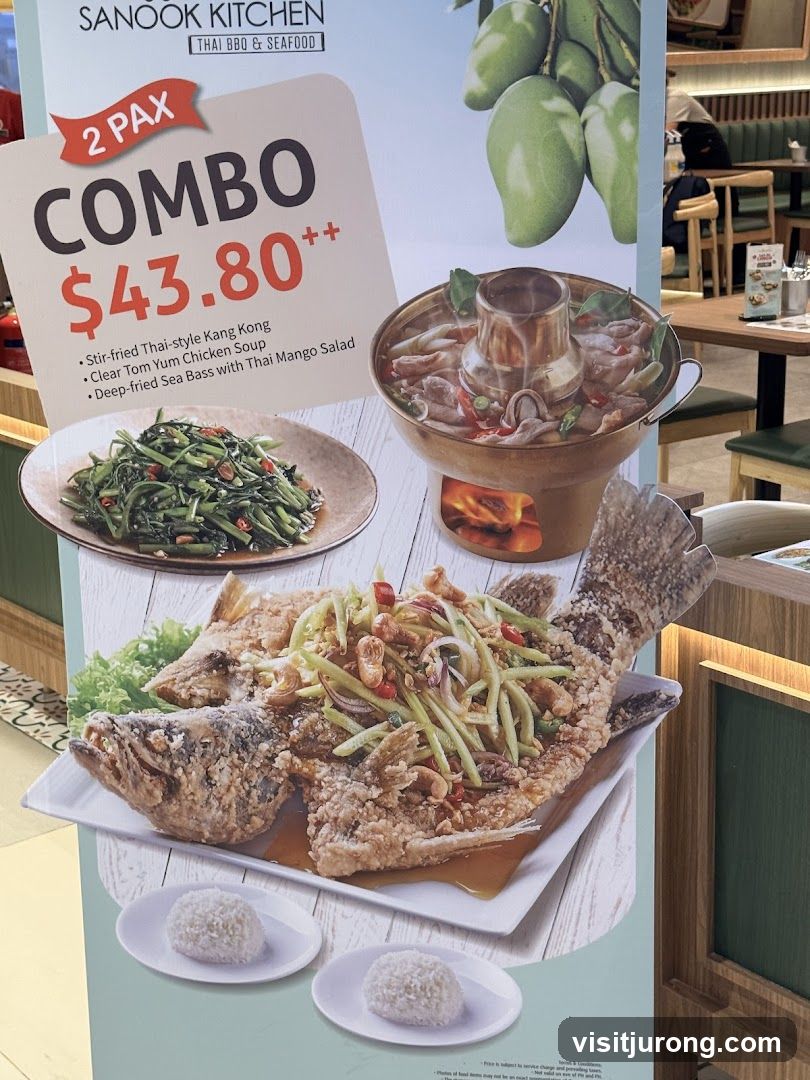 SANOOK KITCHEN THAI BBQ & SEAFOOD COMBO