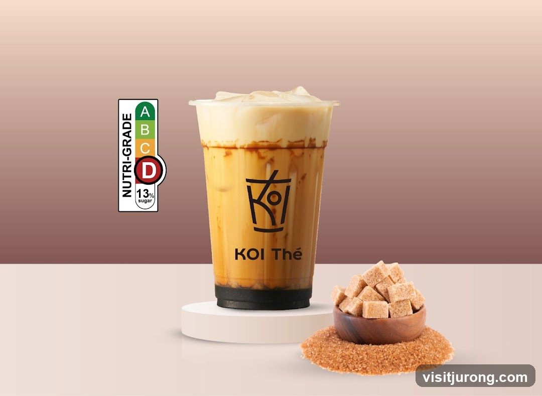 KOI Thé Drink with Nutri-Grade D