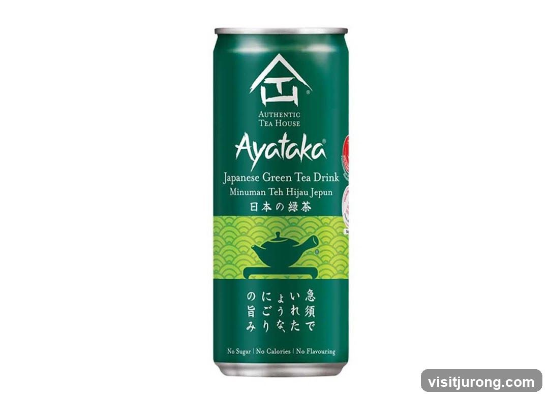 Ayataka Japanese Green Tea Drink Can