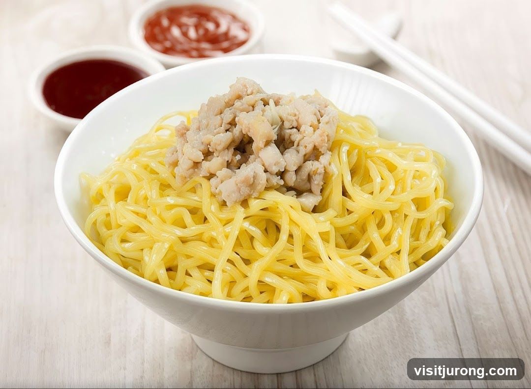 Minced Pork Noodles