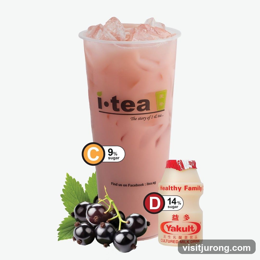 I-Tea Drink with Yakult