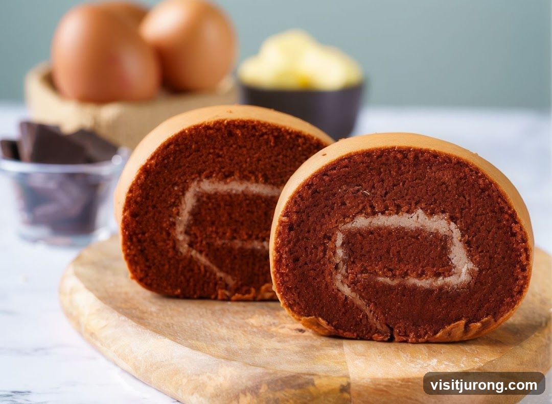 Chocolate Swiss Roll