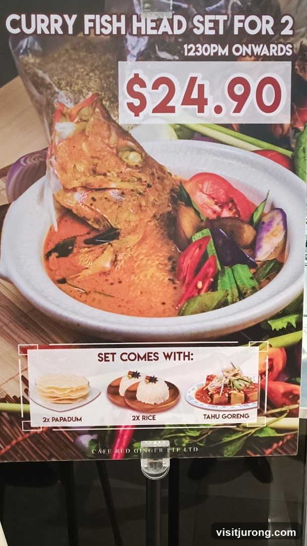 Curry Fish Head Set For 2