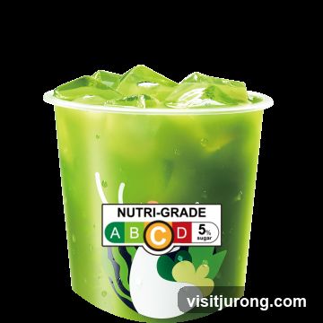 Green Drink with Nutri-Grade Label