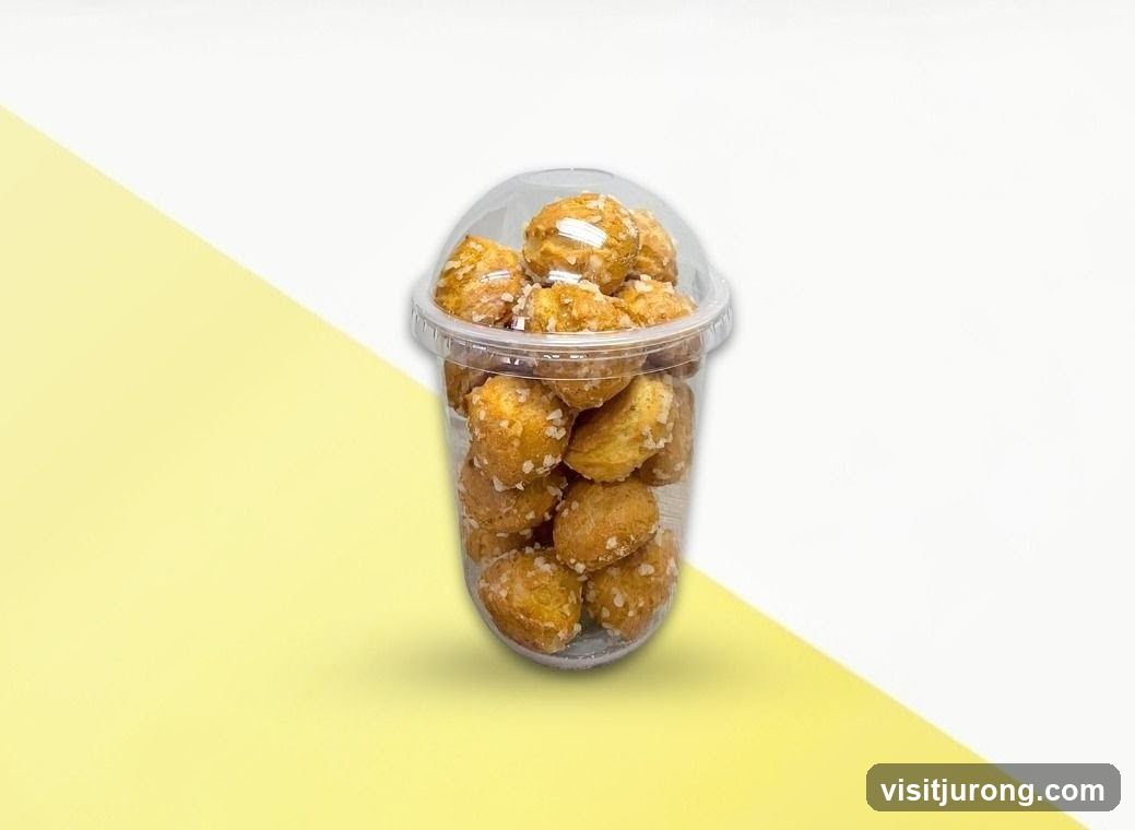 Mini Doughnuts in a Cup