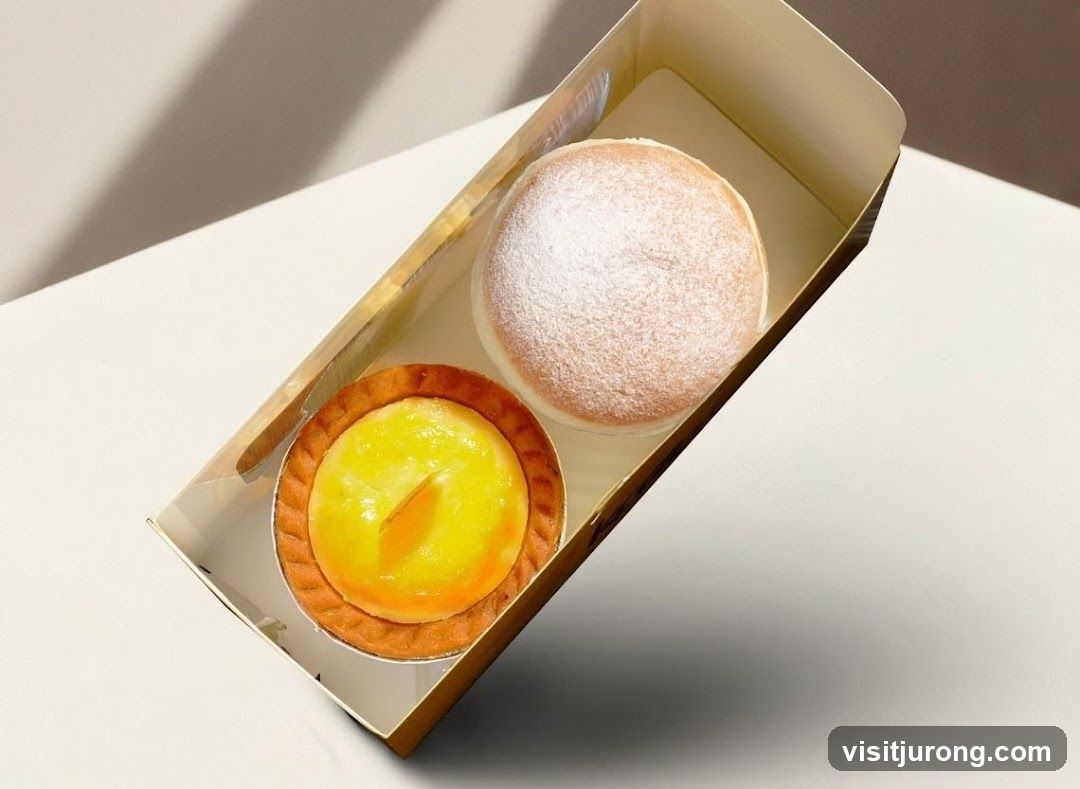 Two Pastries in a Box