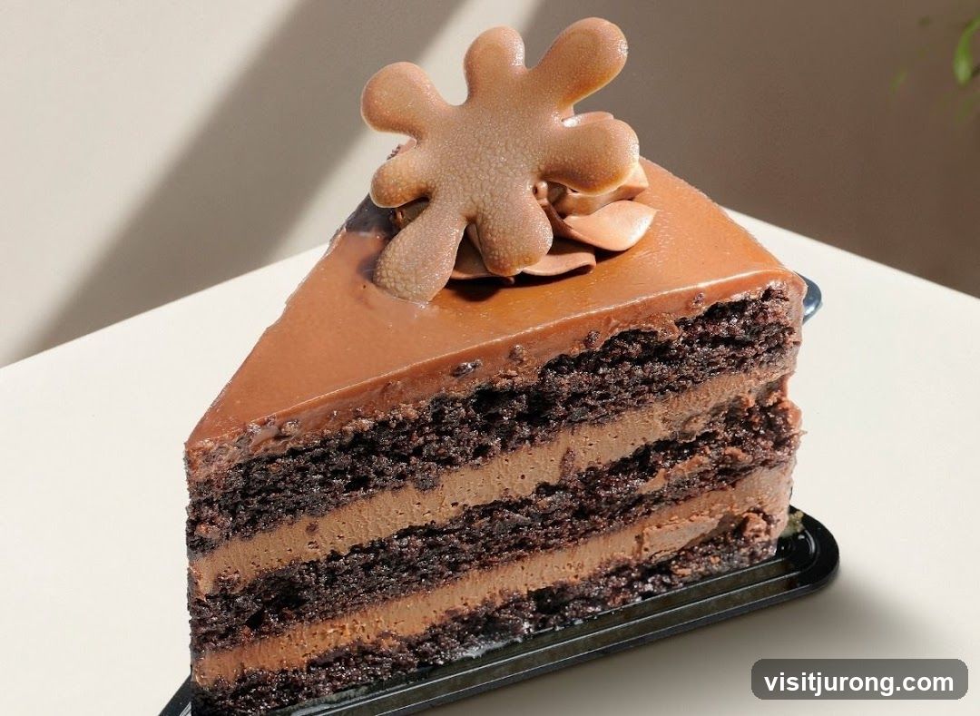 Chocolate Cake Slice
