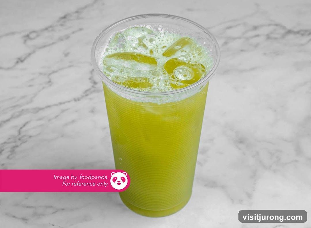 Green Juice with Ice