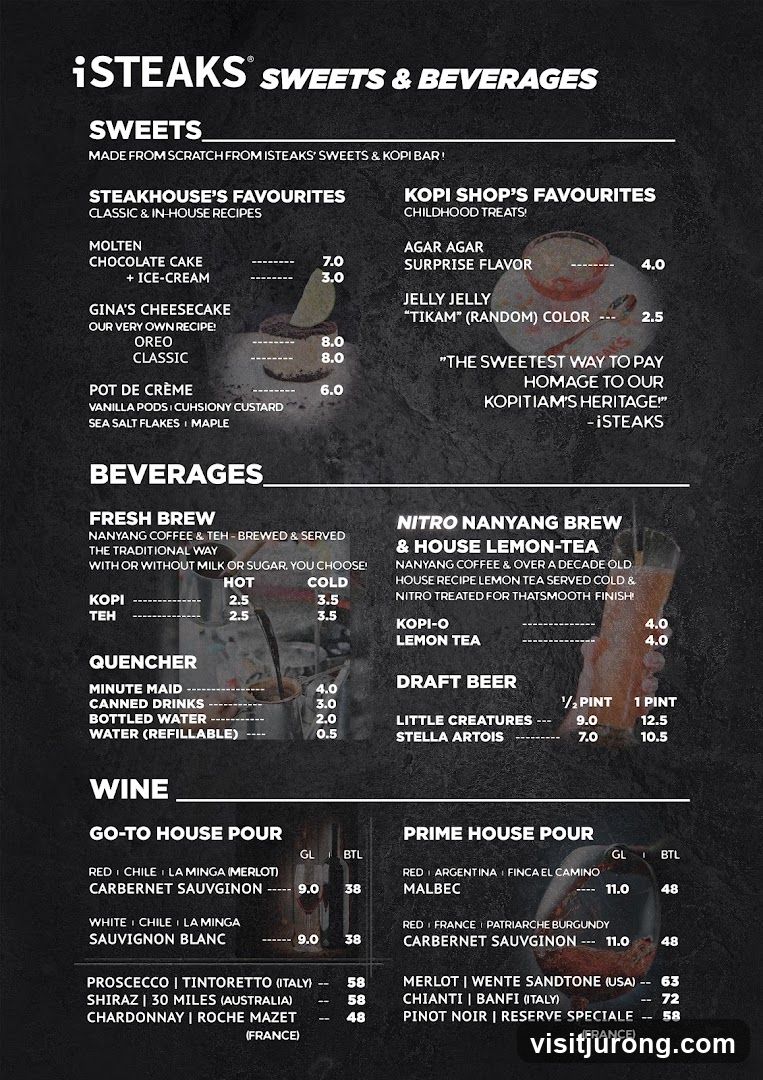 iSTEAKS SWEETS & BEVERAGES