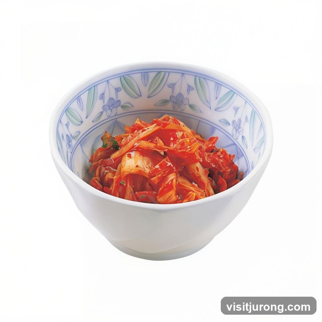 Kimchi in a Bowl