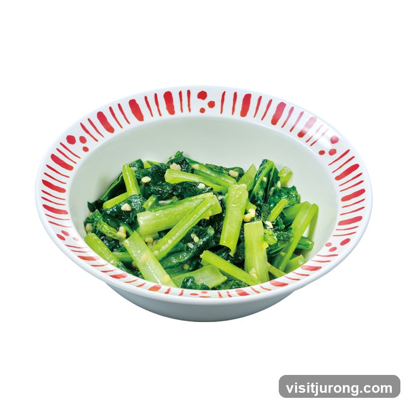 Stir-fried Greens with Garlic
