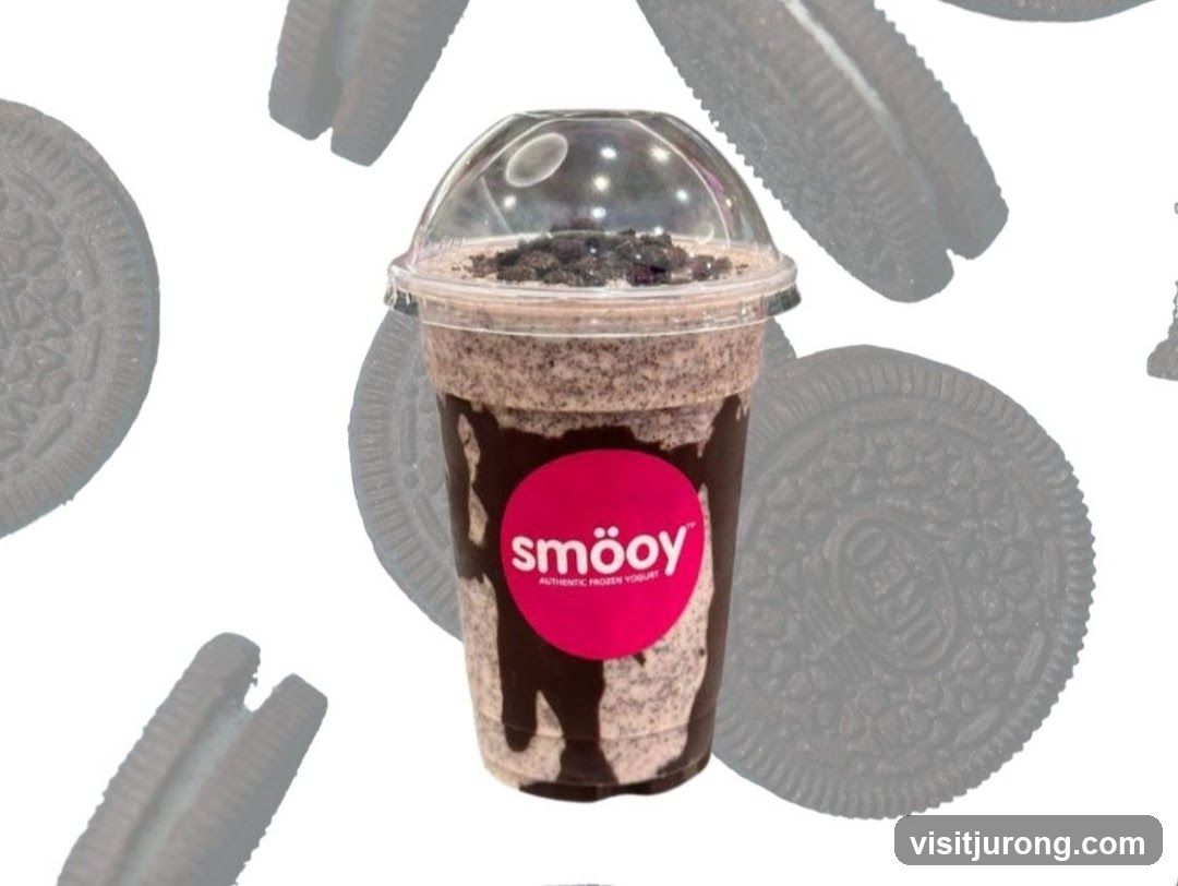 Oreo Frozen Yogurt Drink