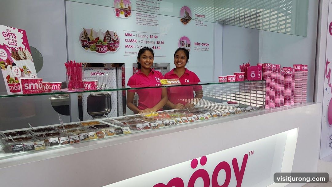 Frozen Yogurt Shop Counter